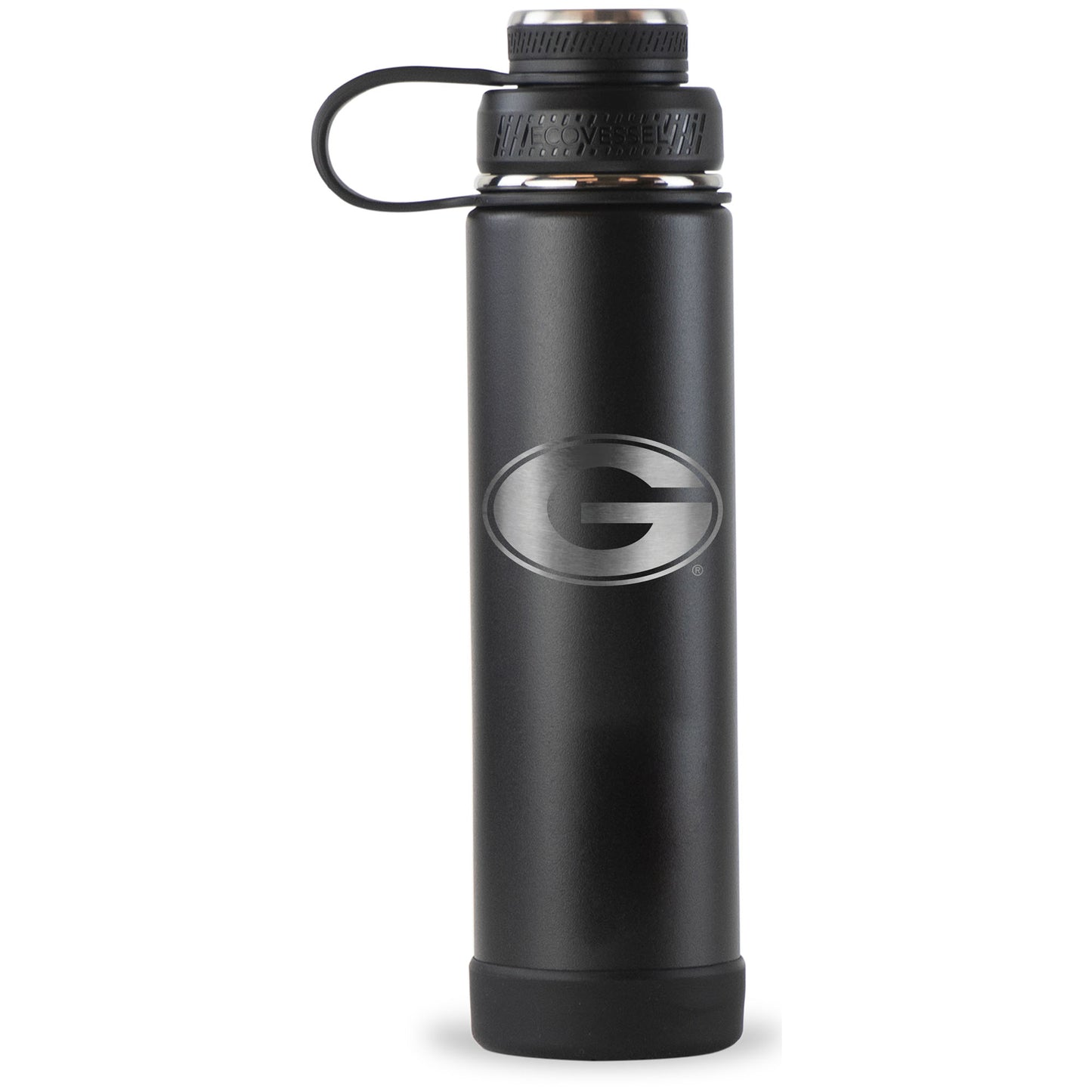 Black Georgia Bulldogs 24oz. EcoVessel Boulder Bottle