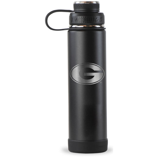 Black Georgia Bulldogs 24oz. EcoVessel Boulder Bottle