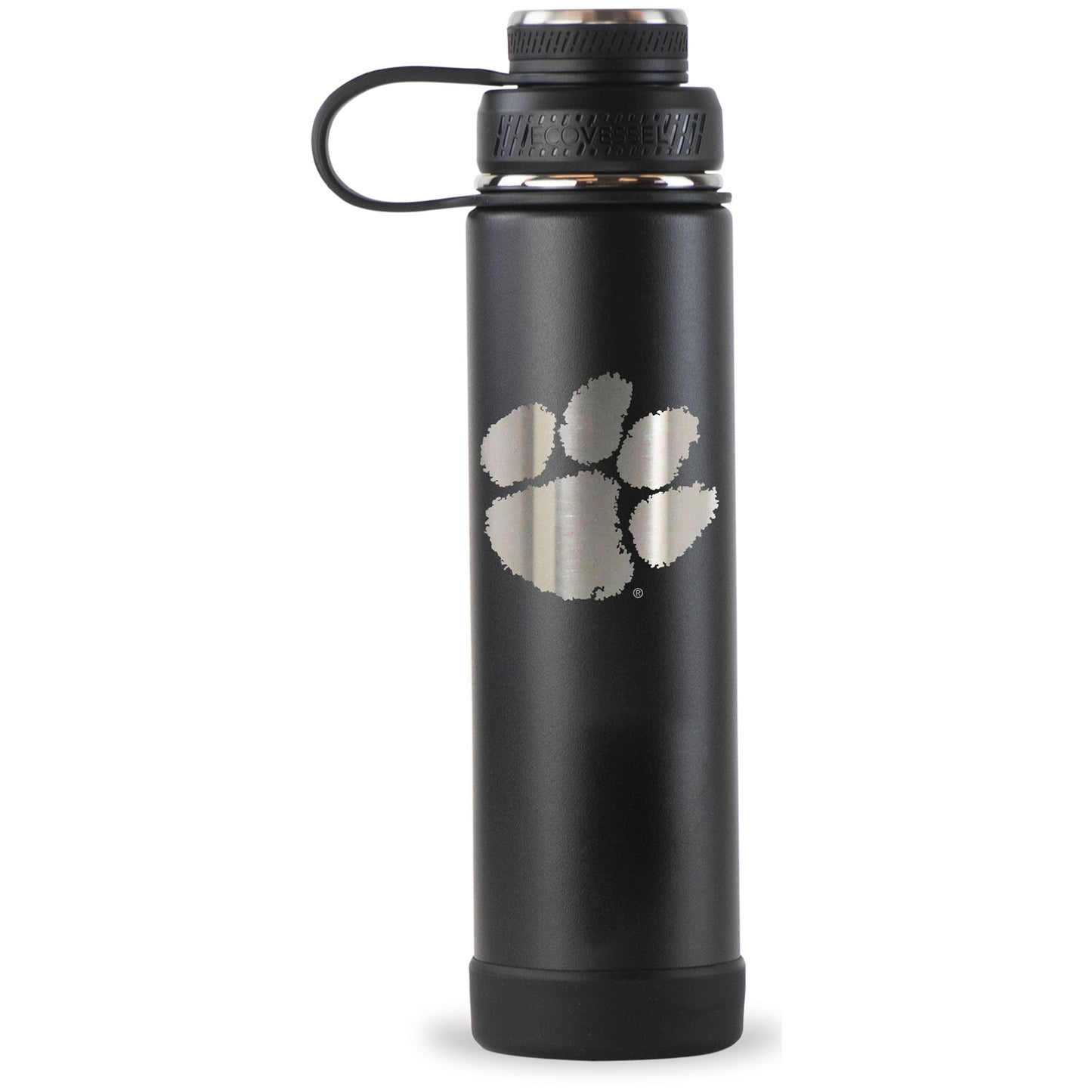 Black Clemson Tigers 24oz. EcoVessel Boulder Bottle
