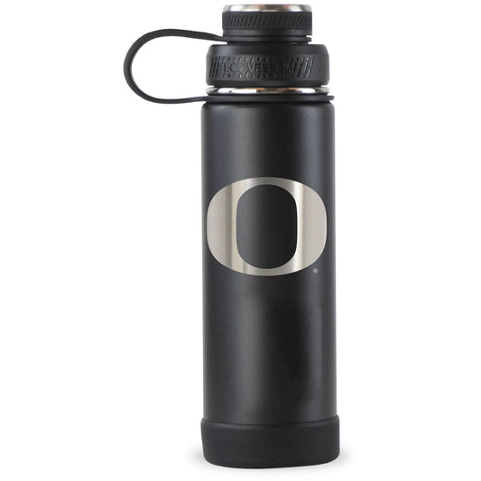 Black Oregon Ducks 20oz. EcoVessel Boulder Bottle