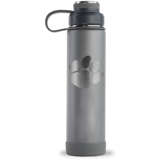 Gray Clemson Tigers 24oz. EcoVessel Boulder Bottle