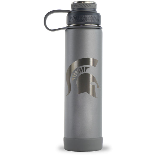 Gray Michigan State Spartans 24oz. EcoVessel Boulder Bottle