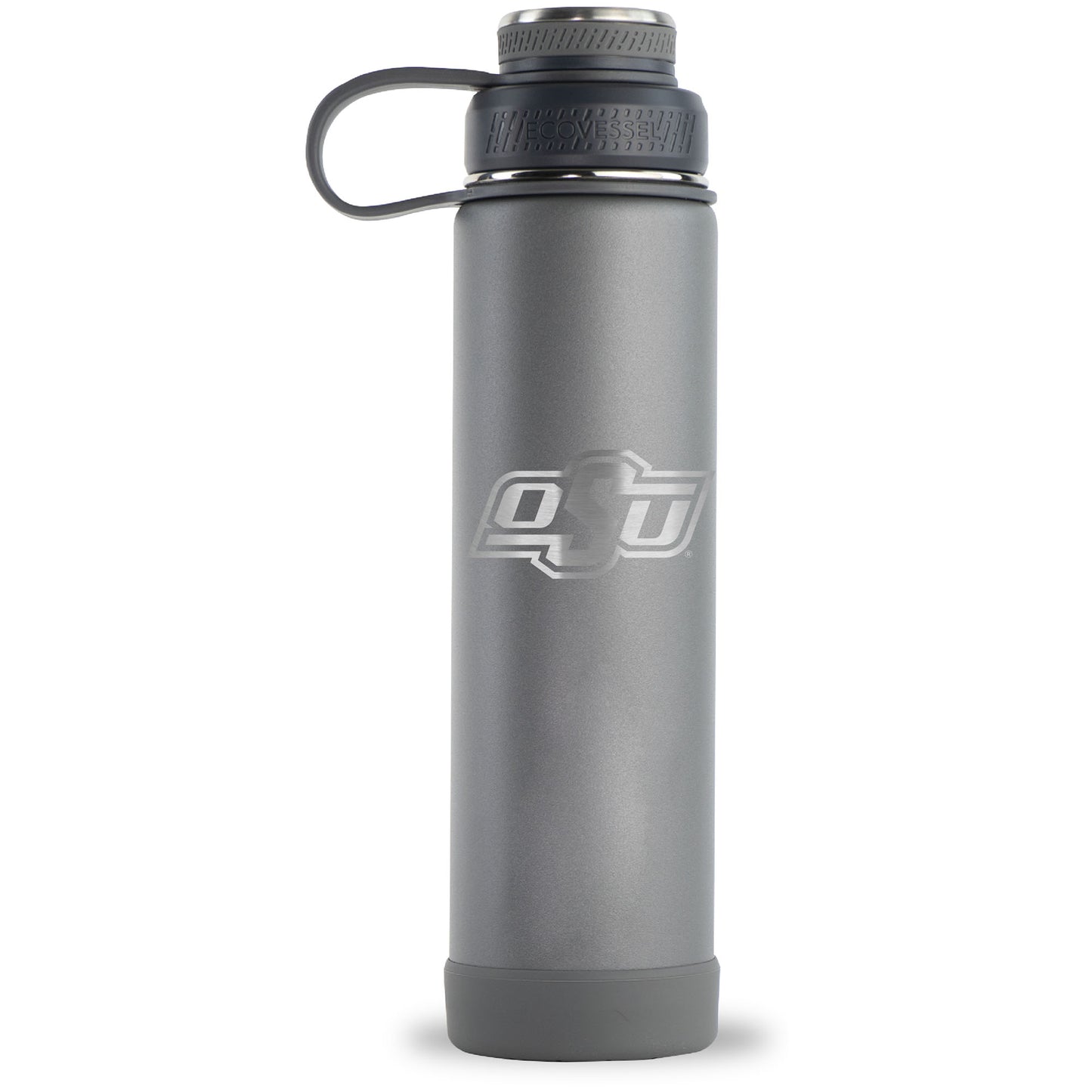 Gray Oklahoma State Cowboys 24oz. EcoVessel Boulder Bottle