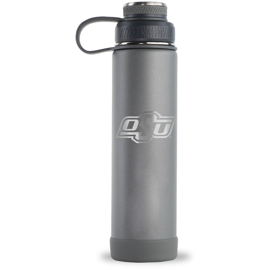 Gray Oklahoma State Cowboys 24oz. EcoVessel Boulder Bottle