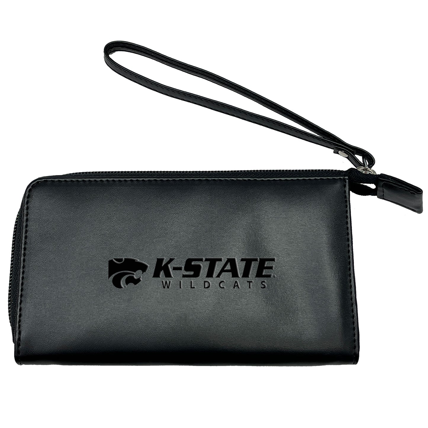 Black Kansas State Wildcats Cell Phone Wristlet Wallet