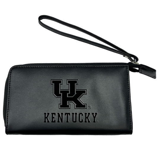Black Kentucky Wildcats Cell Phone Wristlet Wallet
