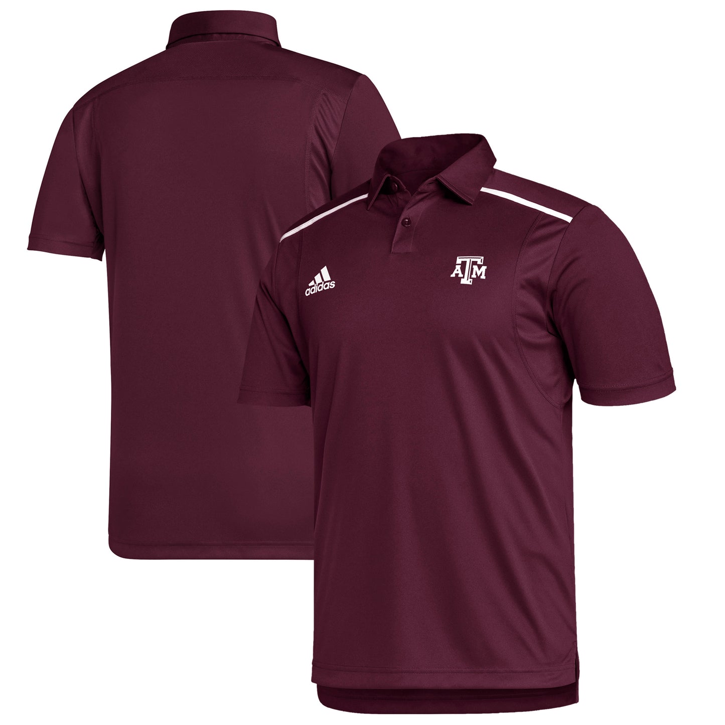 Men's adidas Maroon Texas A&M Aggies Team Issue Polo