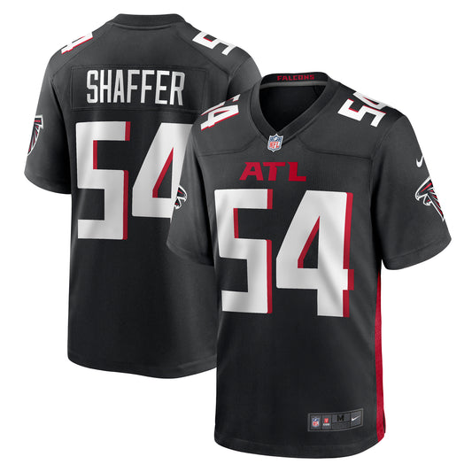 Men's Nike Justin Shaffer  Black Atlanta Falcons  Game Jersey