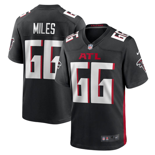 Men's Nike Joshua Miles  Black Atlanta Falcons  Game Jersey