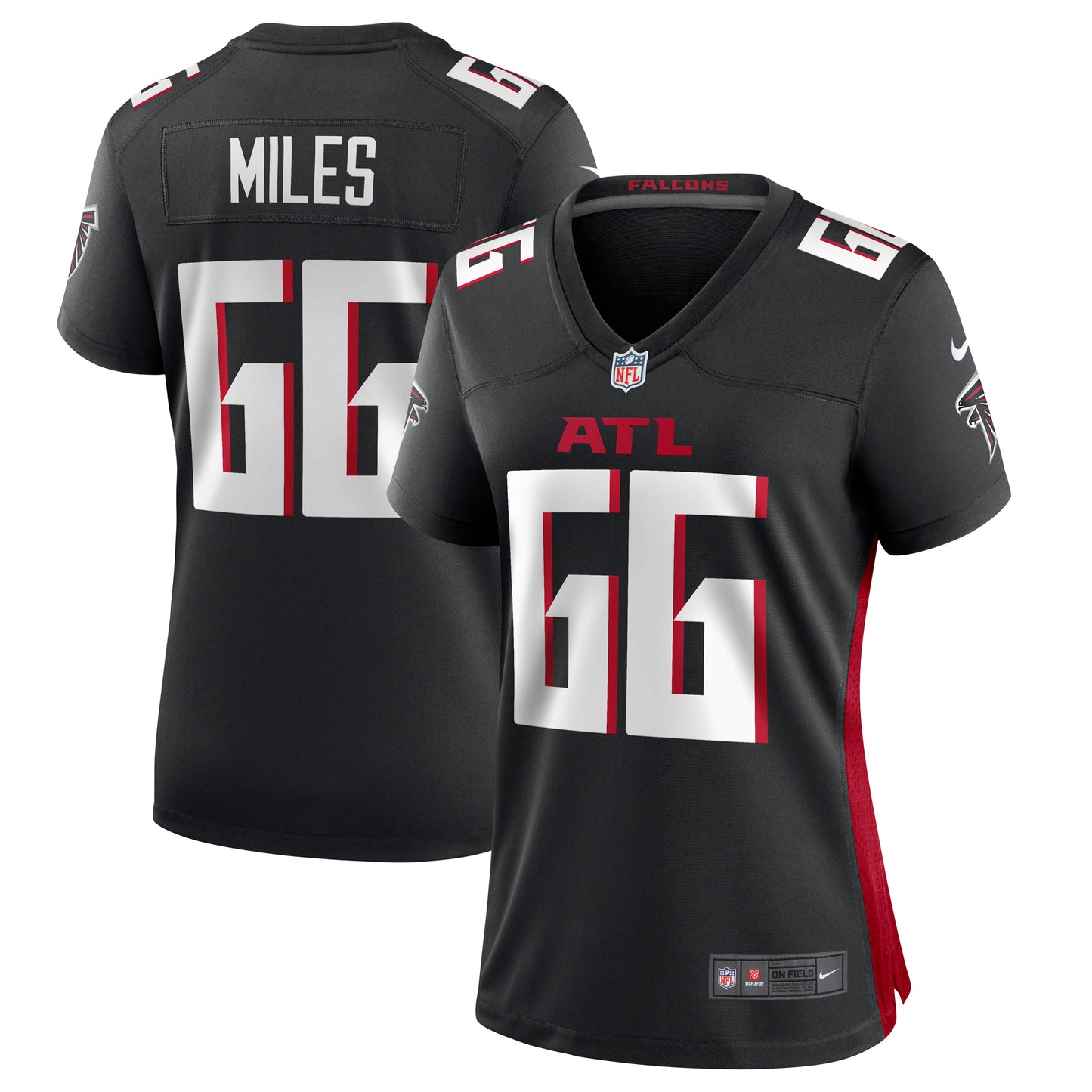 Women's Nike Joshua Miles  Black Atlanta Falcons  Game Jersey