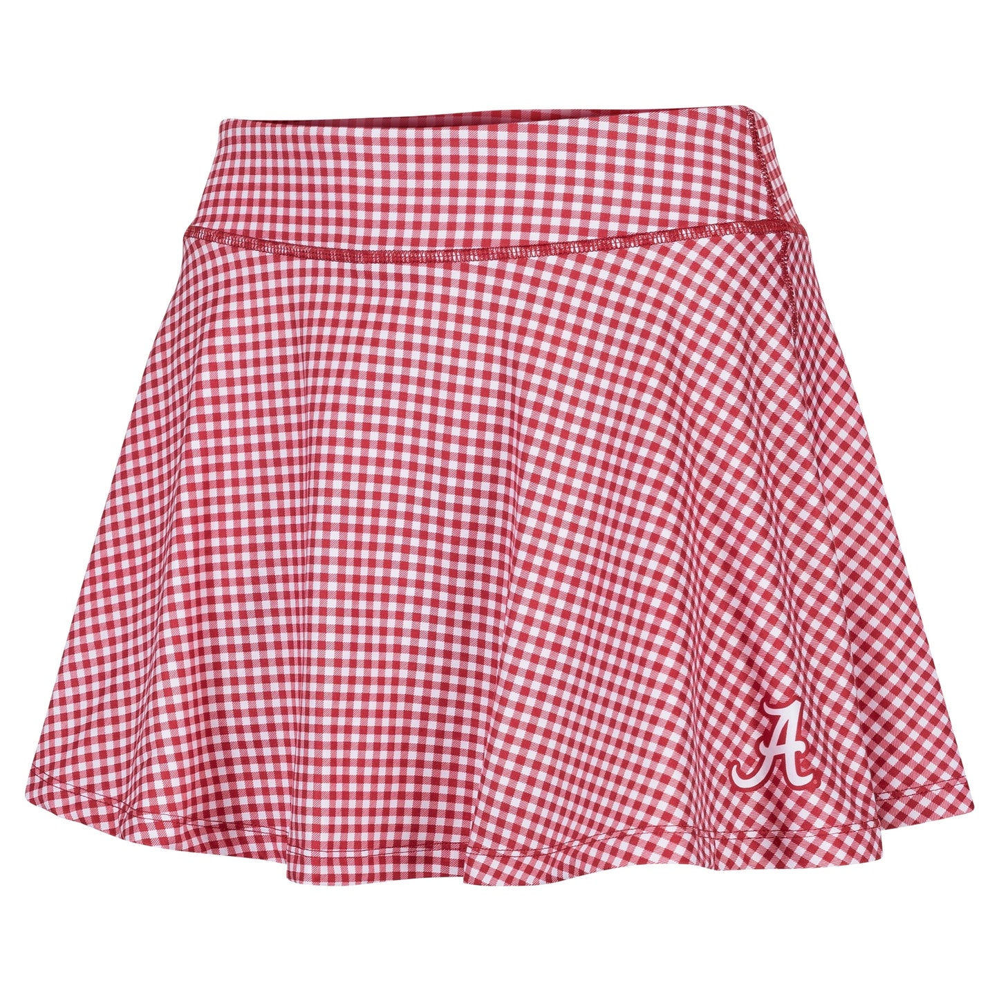 Women's ZooZatz Crimson Alabama Crimson Tide Gingham Flowy Skort