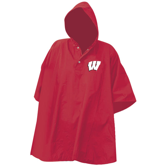 Wisconsin Badgers Stadium Rain Poncho