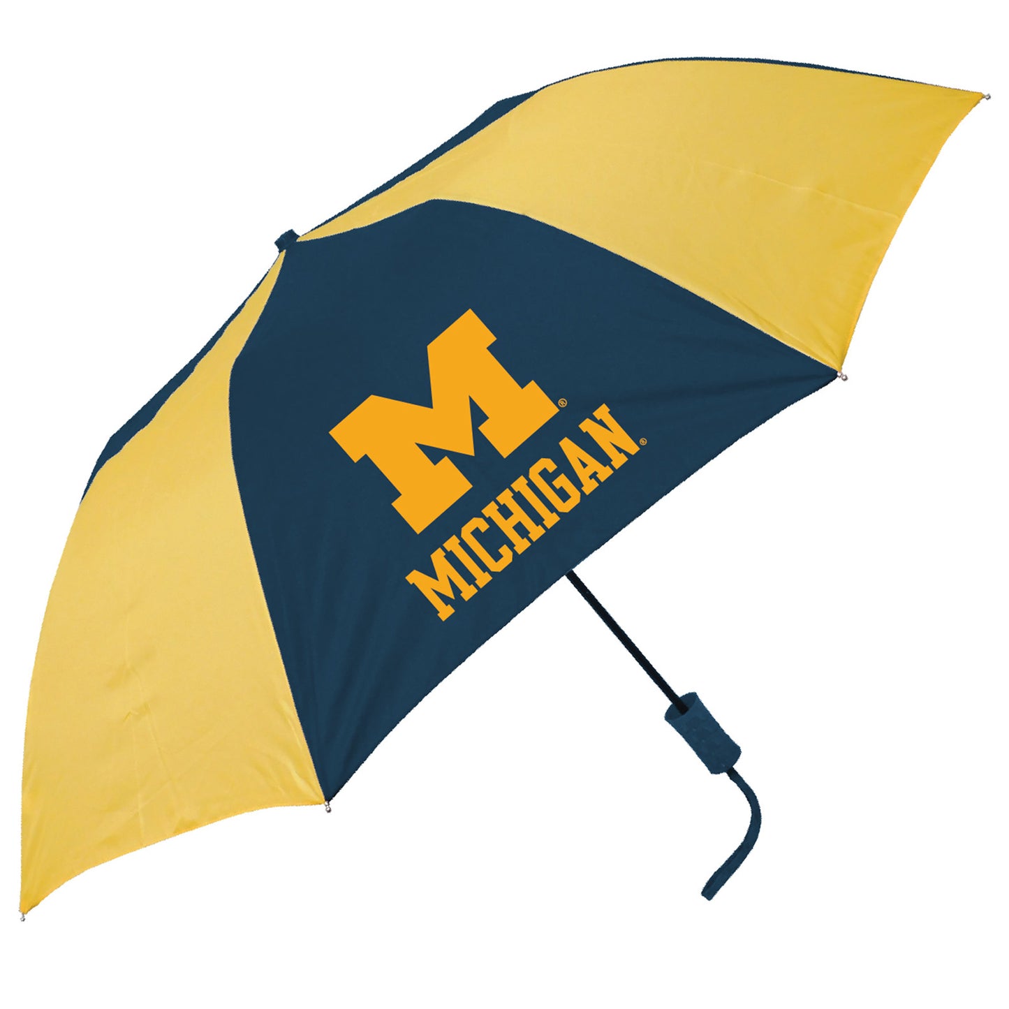 Michigan Wolverines 48" Two-Tone Auto Open Folding Umbrella