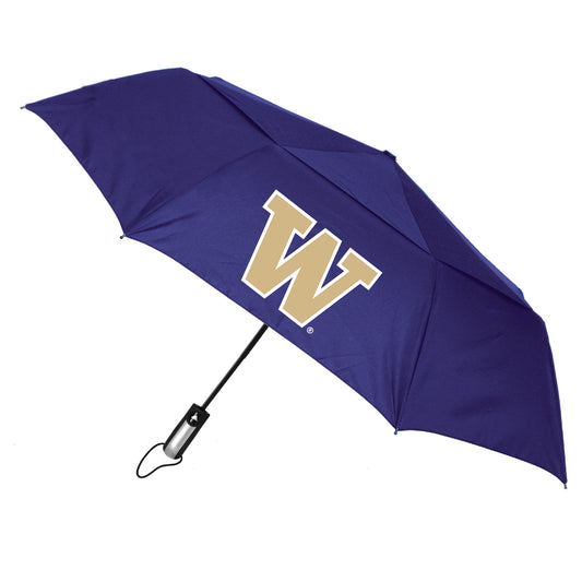 Washington Huskies 48" Vented Wind Flow Dynamo Folding Umbrella