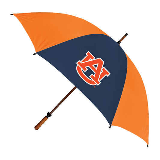 Auburn Tigers 62" Eagle Sporty Wood Shaft Golf Umbrella