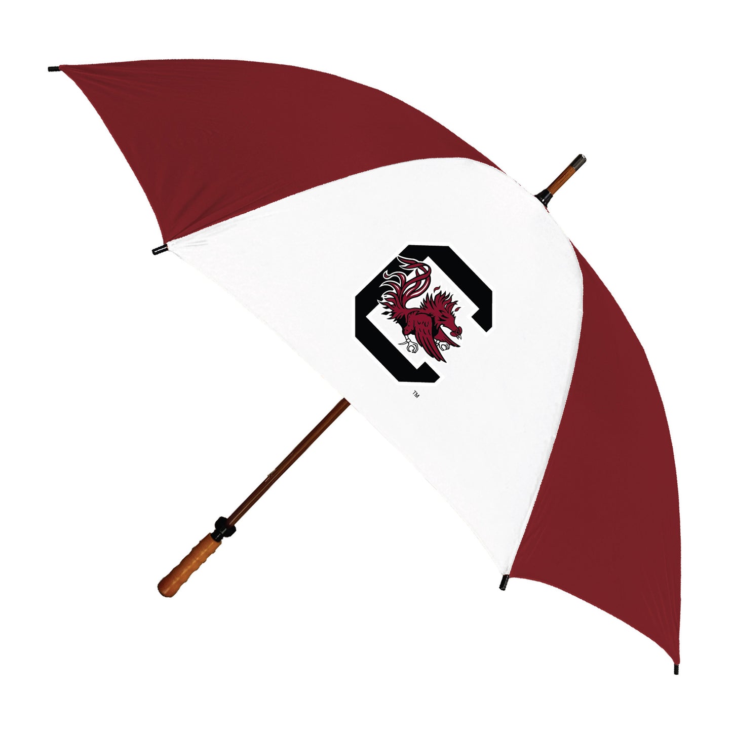 South Carolina Gamecocks 62" Eagle Sporty Wood Shaft Golf Umbrella