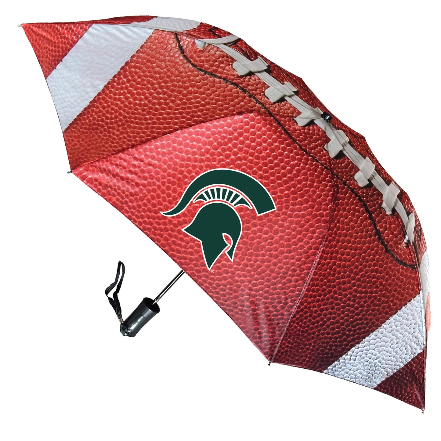 Michigan State Spartans 48" Football Canopy Folding Umbrella