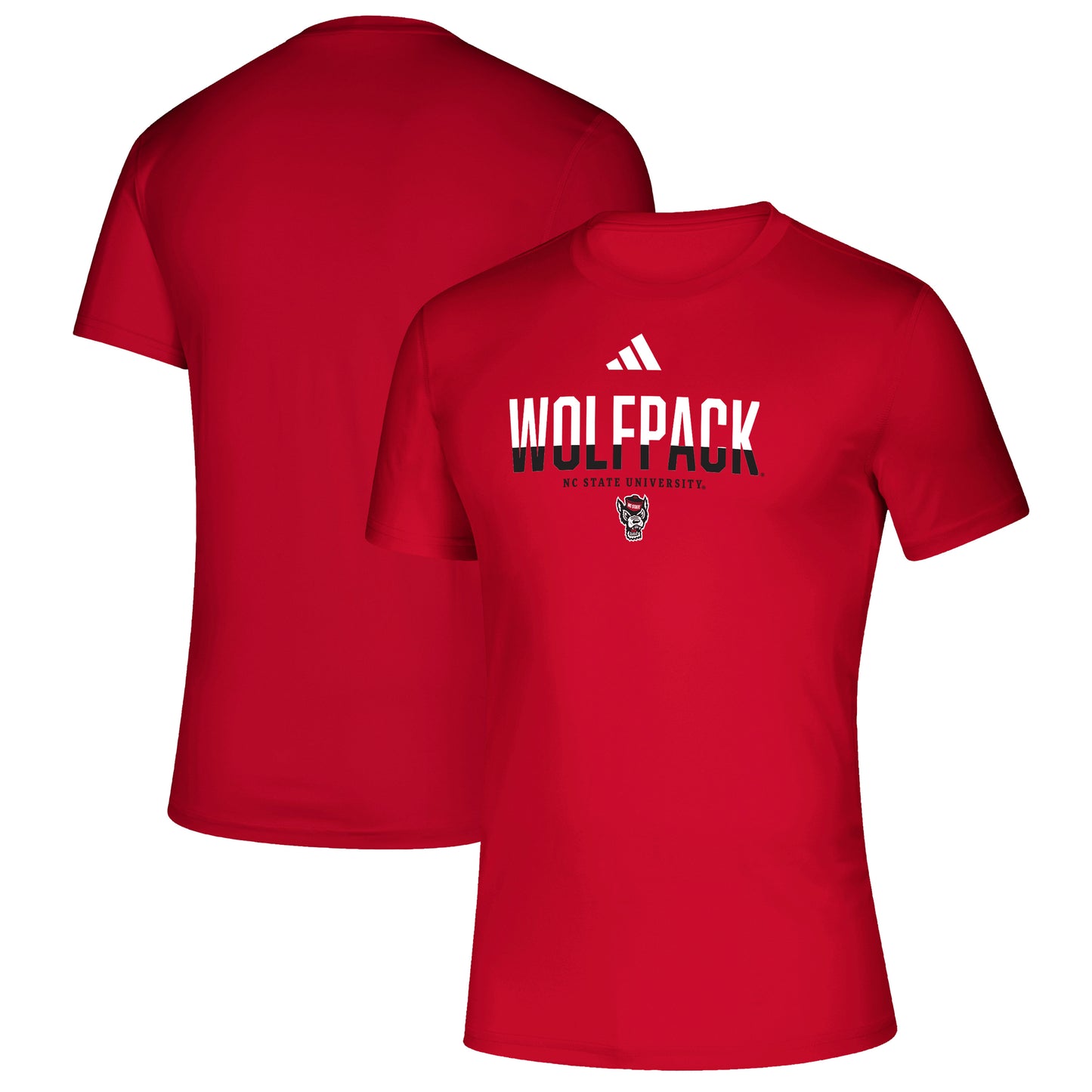 Men's adidas  Red NC State Wolfpack Creator T-Shirt