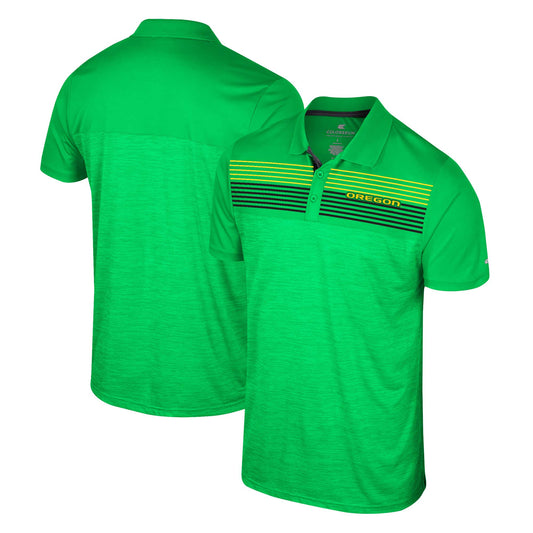 Men's Colosseum Green Oregon Ducks Langmore Polo