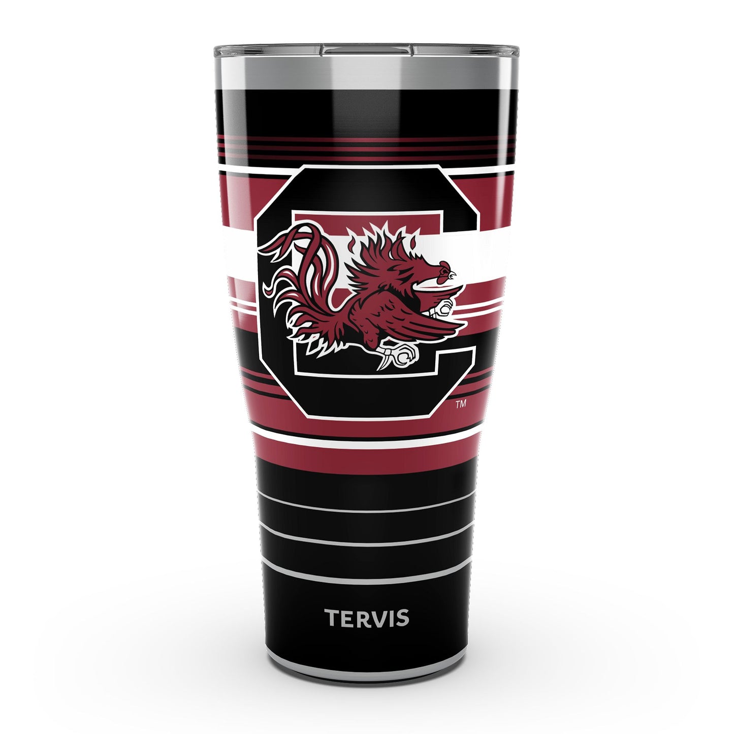 Tervis  South Carolina Gamecocks 30oz. Hype Stripes Stainless Steel Tumbler