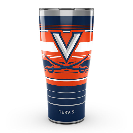 Tervis  Virginia Cavaliers 30oz. Hype Stripes Stainless Steel Tumbler