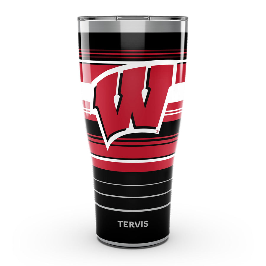Tervis  Wisconsin Badgers 30oz. Hype Stripes Stainless Steel Tumbler