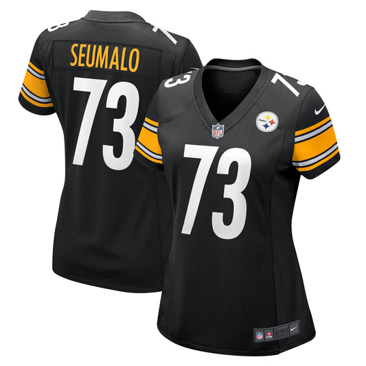 Women's Nike Isaac Seumalo  Black Pittsburgh Steelers  Game Jersey