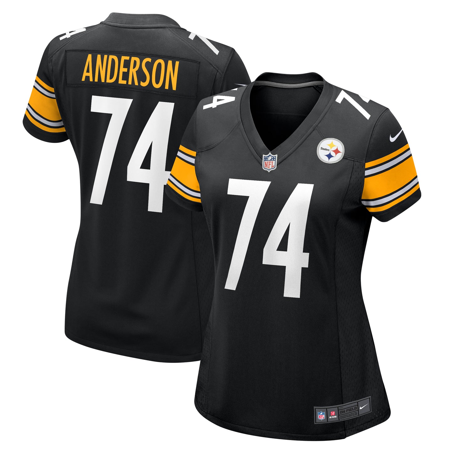 Women's Nike Spencer Anderson  Black Pittsburgh Steelers  Game Jersey