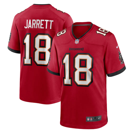 Men's Nike Rakim Jarrett  Red Tampa Bay Buccaneers  Game Jersey