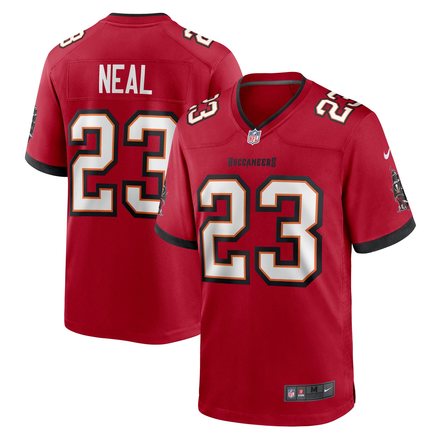 Men's Nike Ryan Neal  Red Tampa Bay Buccaneers  Game Jersey