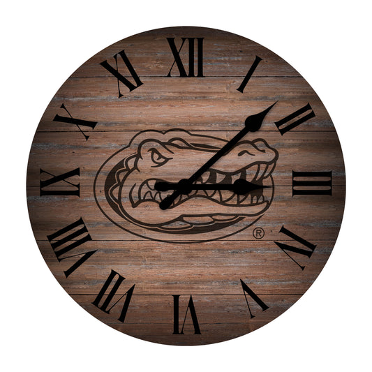 Imperial  Florida Gators Rustic 16'' Clock