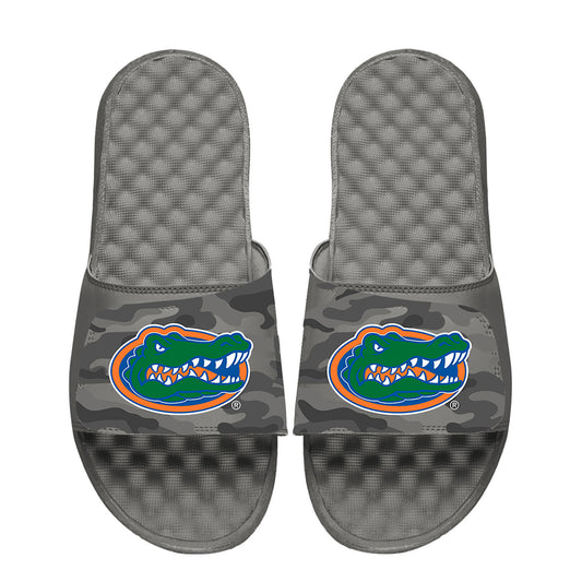 Men's ISlide  Gray Florida Gators Camo Slide Sandals