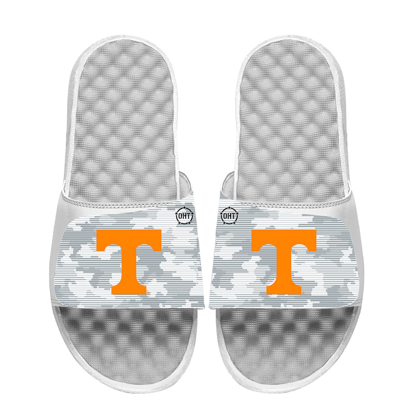 Men's ISlide White Tennessee Volunteers Camo Slide Sandals