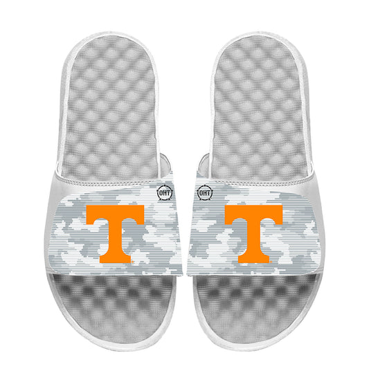 Men's ISlide White Tennessee Volunteers Camo Slide Sandals