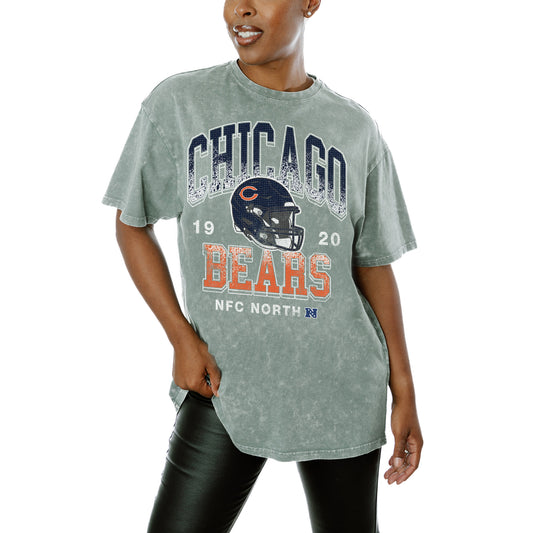 Women's Gameday Couture  Gray Chicago Bears  Nothing But The Best T-Shirt