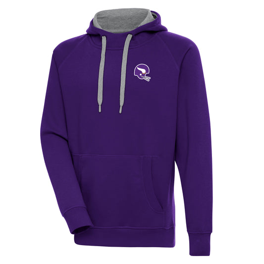 Men's Antigua  Purple Minnesota Vikings Victory Pullover Hoodie