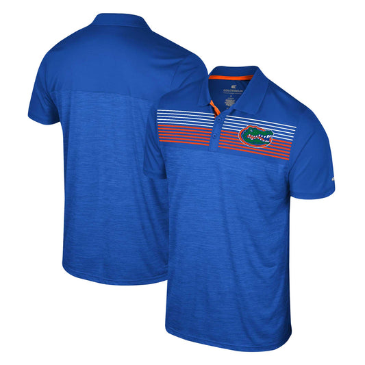 Men's Colosseum Royal Florida Gators Big & Tall Langmore Polo