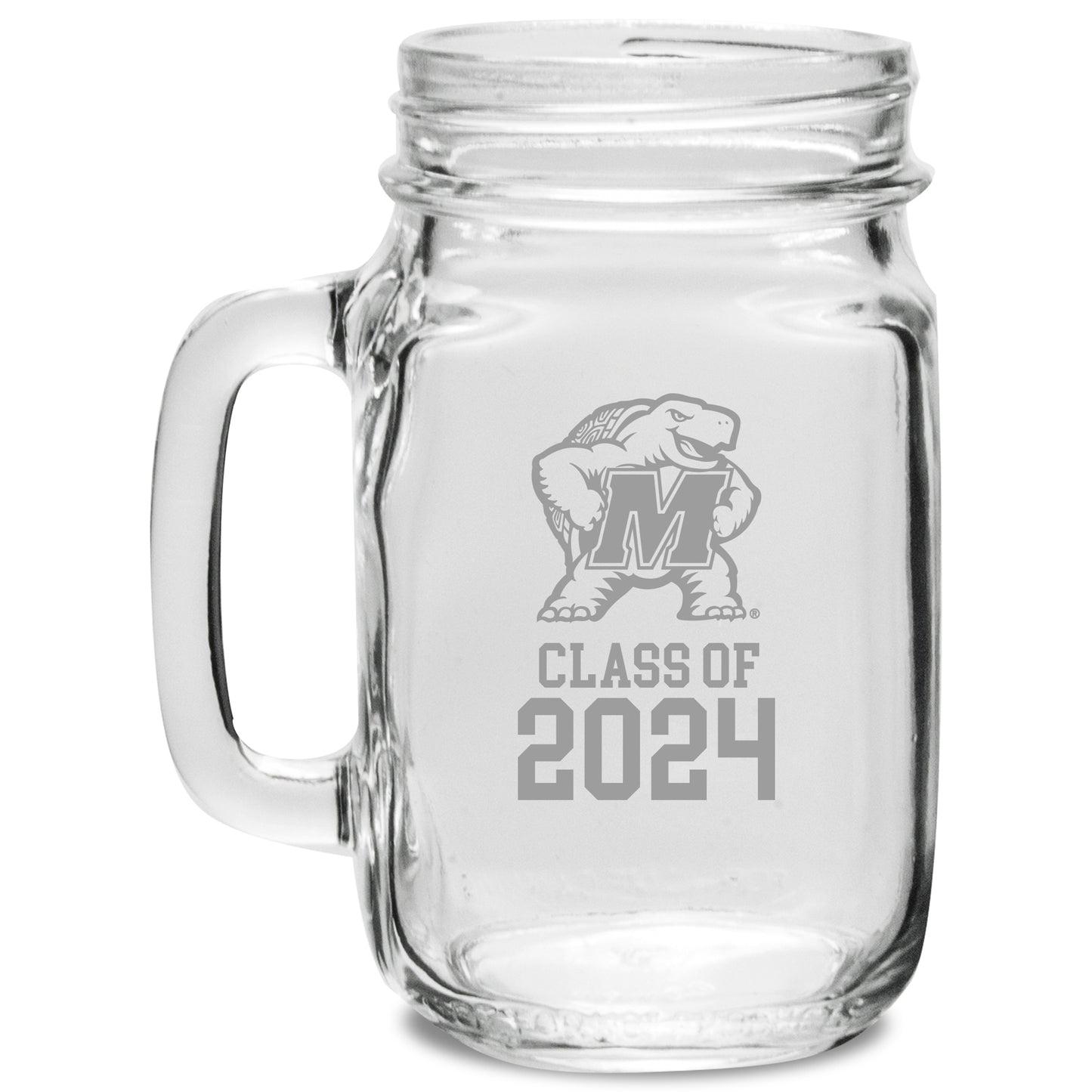 Maryland Terrapins Class of 2024 16oz. Drinking Jar