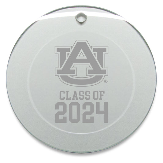 Auburn Tigers Class of 2024 3'' x 3'' Circle Ornament