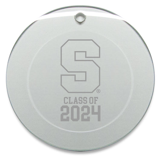 Syracuse Orange Class of 2024 3'' x 3'' Circle Ornament