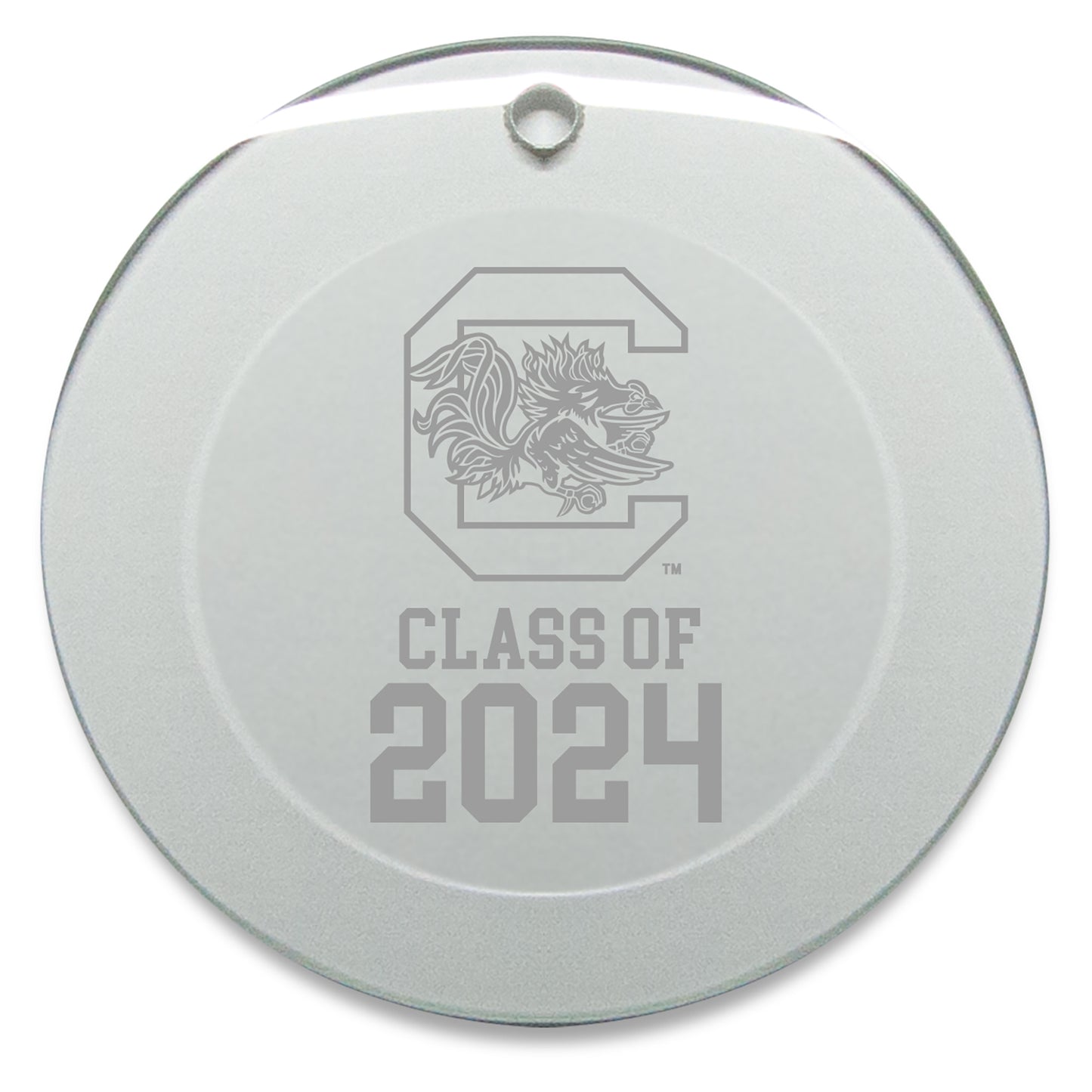 South Carolina Gamecocks Class of 2024 3'' x 3'' Circle Ornament