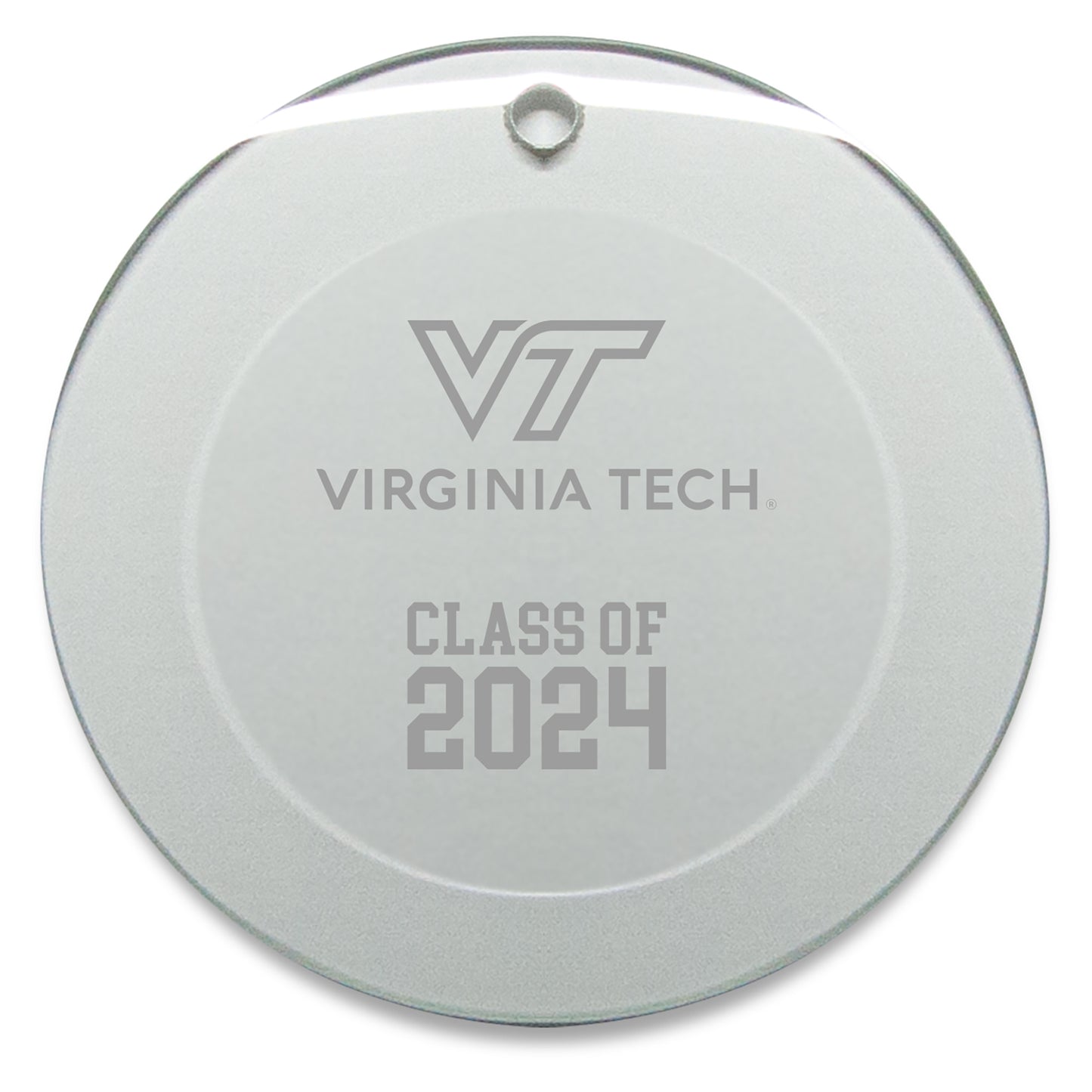 Virginia Tech Hokies Class of 2024 3'' x 3'' Circle Ornament