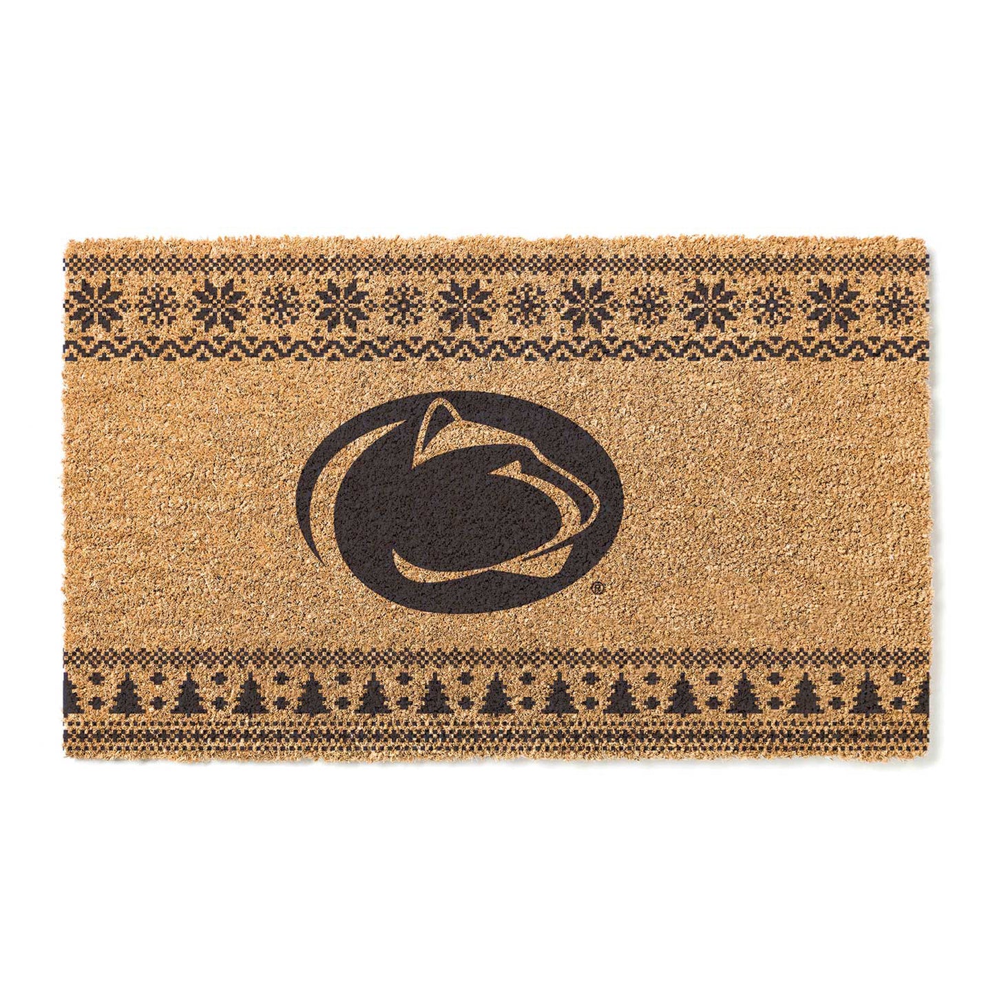 Penn State Nittany Lions 18" x 30" Holiday Coir Doormat