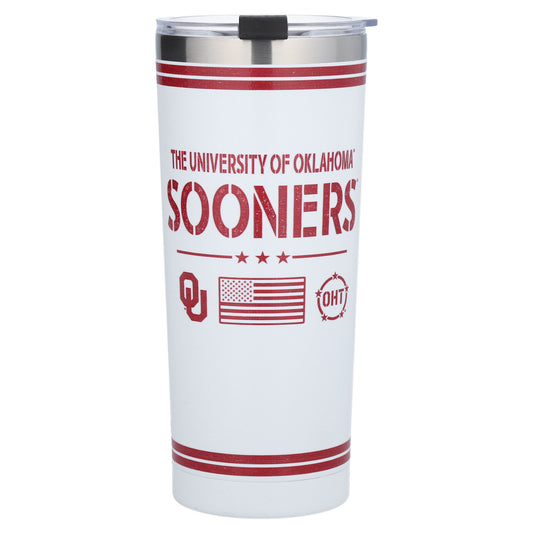 Oklahoma Sooners 24oz. OHT Military Appreciation Tumbler