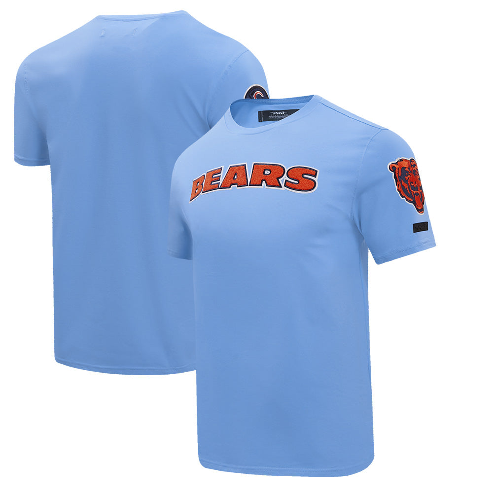 Men's Pro Standard  Blue Chicago Bears Classic Chenille T-Shirt