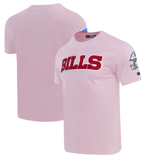 Men's Pro Standard  Pink Buffalo Bills Classic Chenille T-Shirt