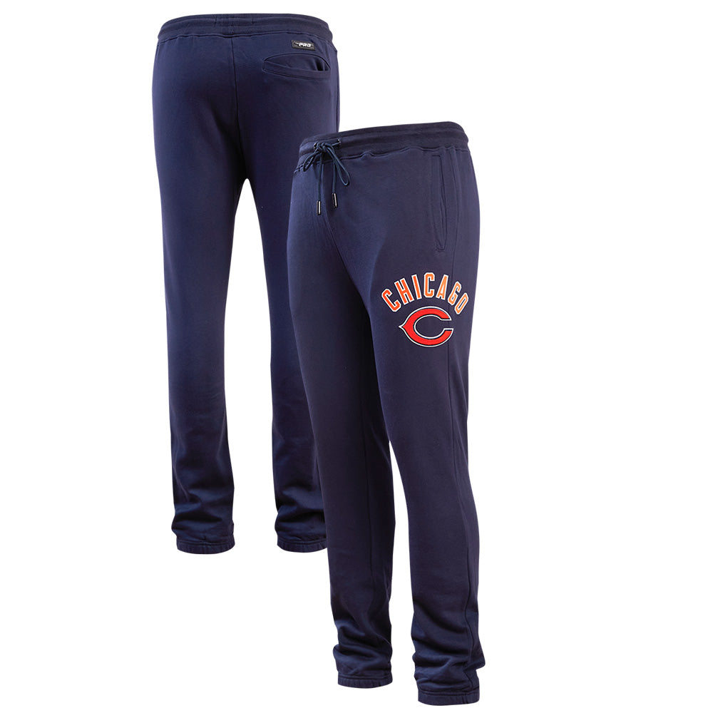 Men's Pro Standard  Navy Chicago Bears Classic Fleece Sweatpants