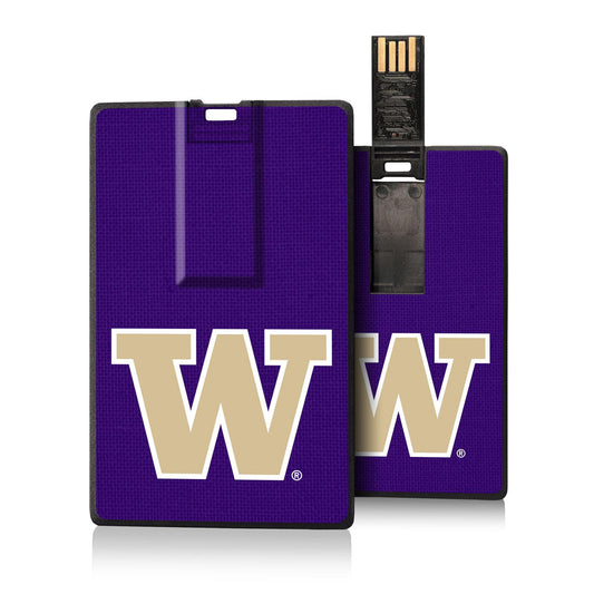 Keyscaper  Washington Huskies Stripe Credit Card USB Drive