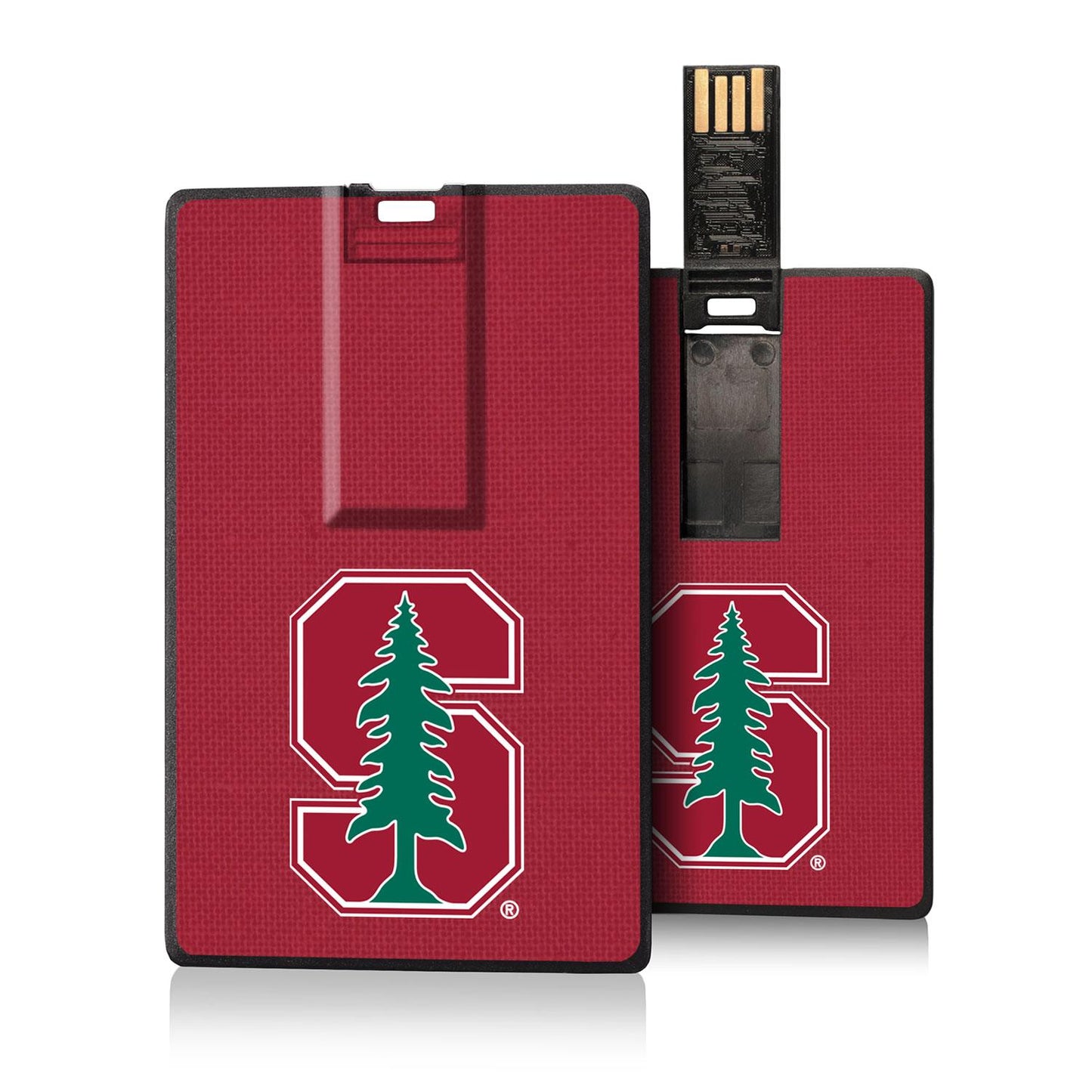 Keyscaper  Stanford Cardinal Stripe Credit Card USB Drive