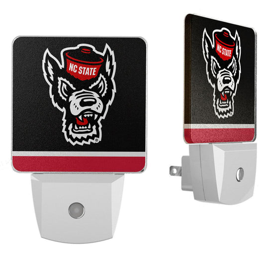 Keyscaper NC State Wolfpack  Stripe Design Nightlight 2-Pack